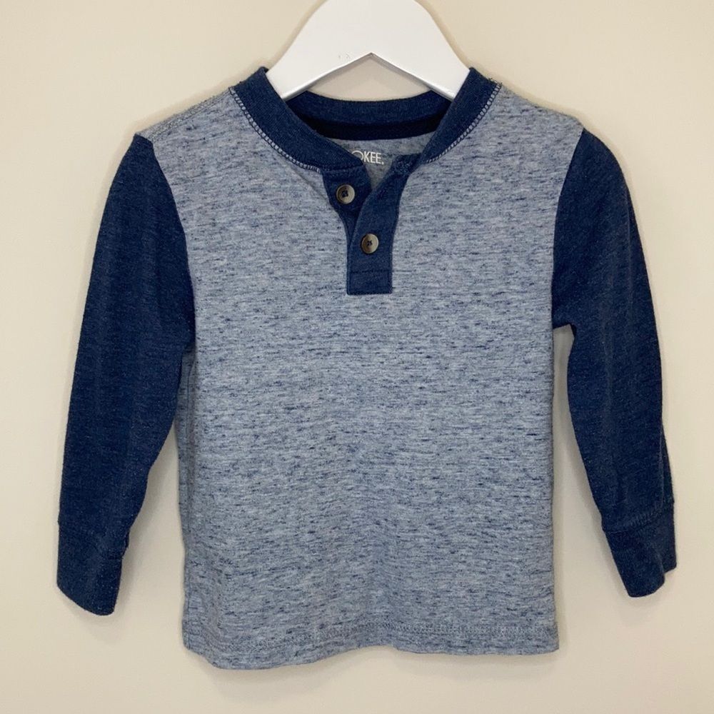 Cherokee Infant Boys Long Sleeve Shirt Size 18 months